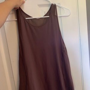 Purple lululemon tank top